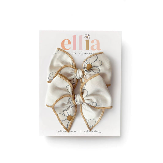 Daphne Floral - Mini Fairytale Piggie Clips