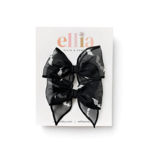 Batty Chiffon - Mini Fairytale Piggie Clips