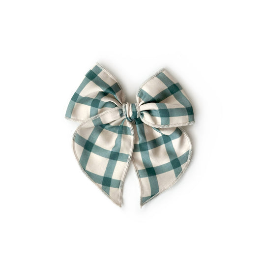 Teal Plaid - Medium Fairytale