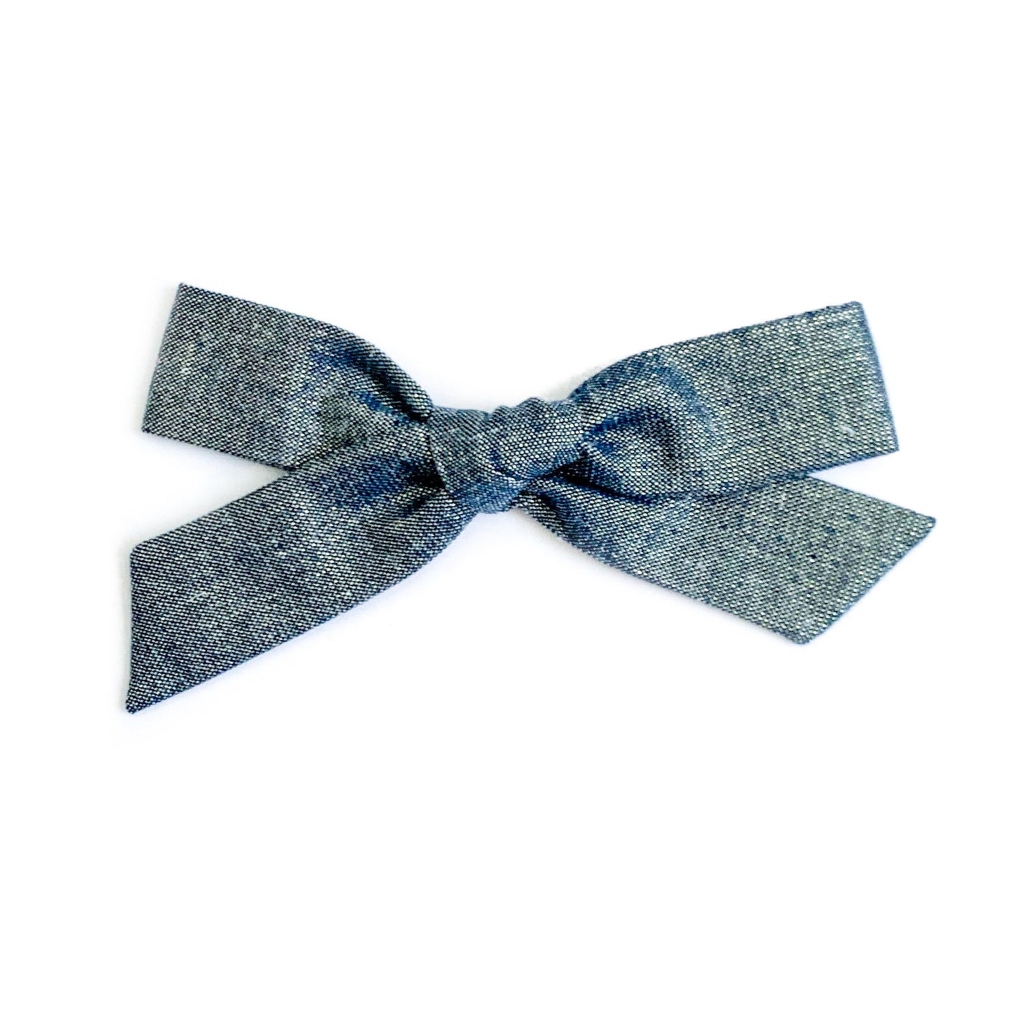 Navy Tinsel - Oversized Knot