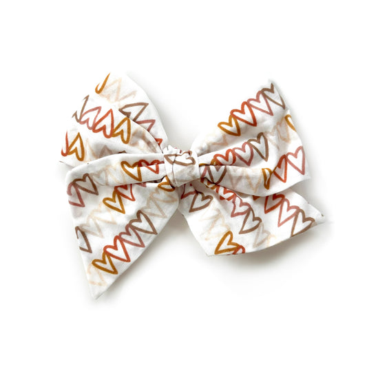 Boho Hearts - Oversized Twirl