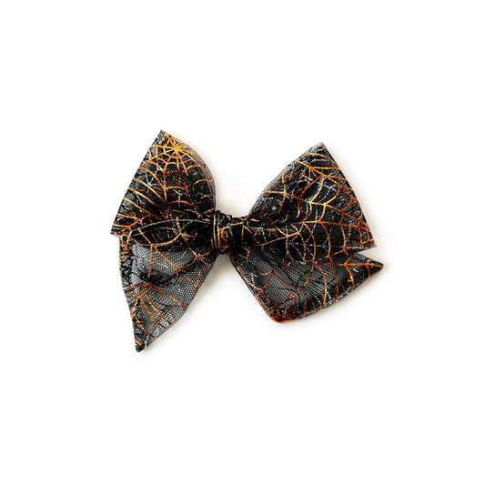 Glitter Spider Web Tulle - Oversized Twirl