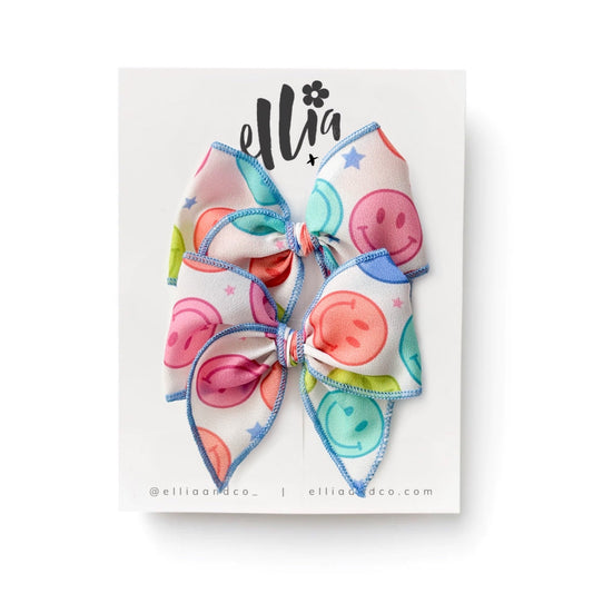 Smiley Faces - Mini Fairytale Piggie Clips