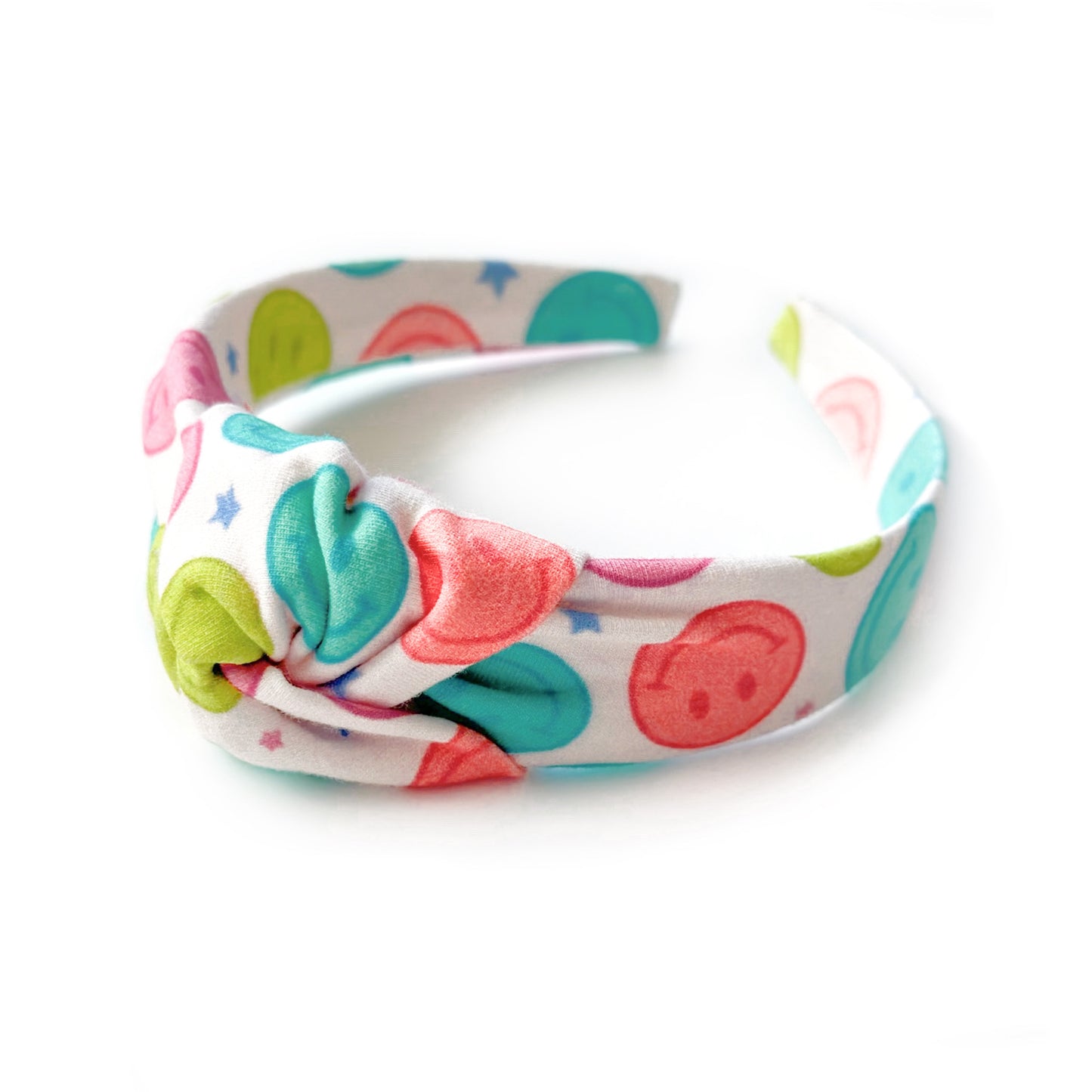 Smiley Faces - Knot Headband