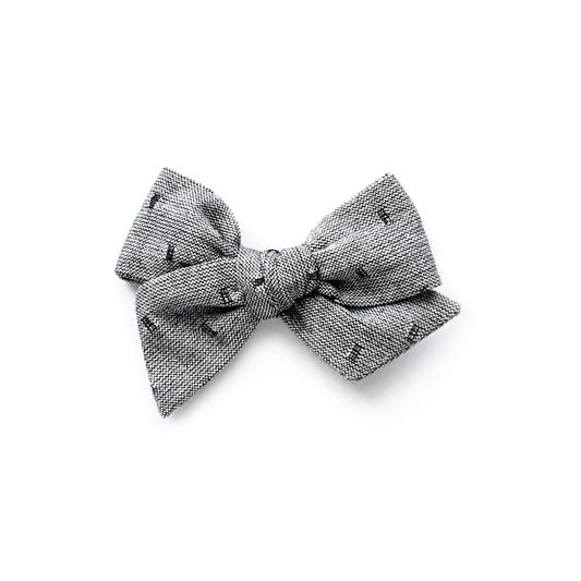 Flocked Grey - Mini Twirl