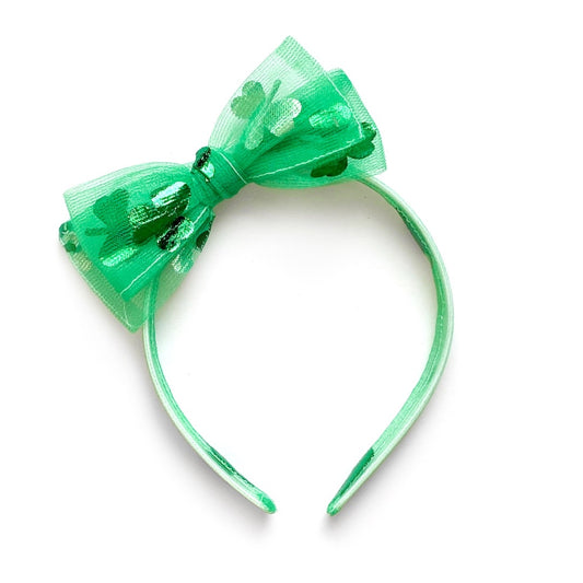 Shamrock Tulle - Big Girl Headband