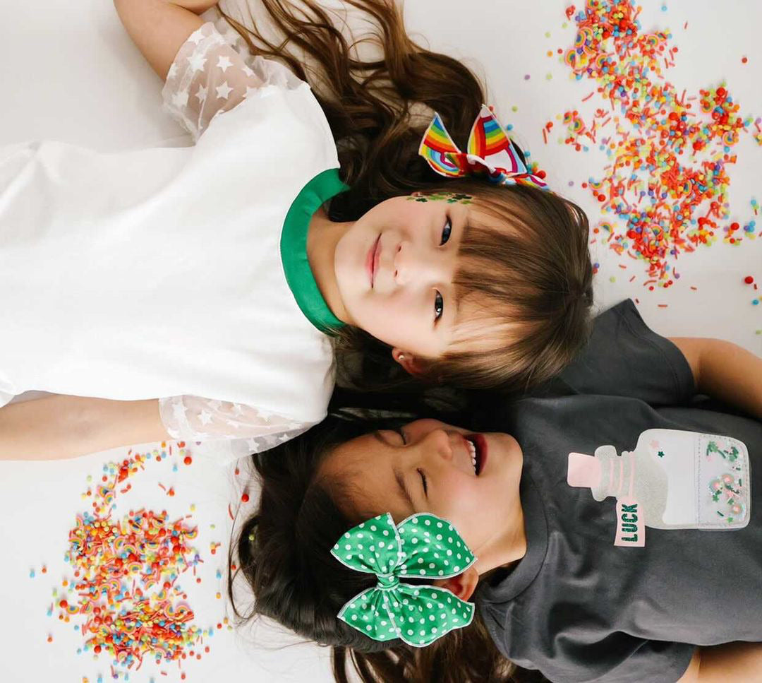 Kelly Green Polka Dot - Medium Fairytale