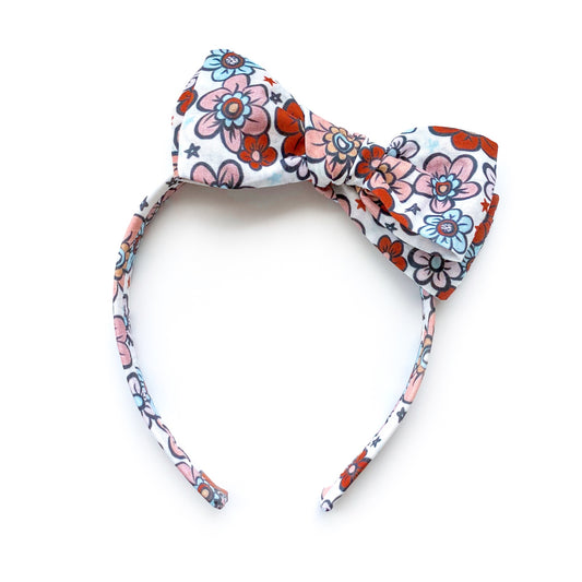 July Floral  - Big Girl Headband