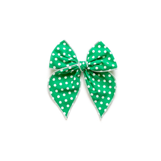 Kelly Green Polka Dot - Medium Fairytale