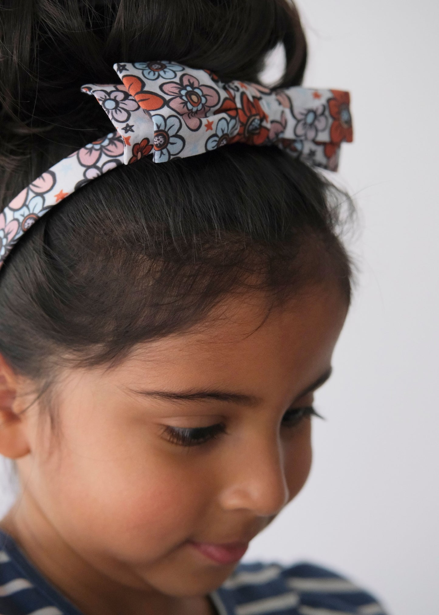 July Floral  - Big Girl Headband