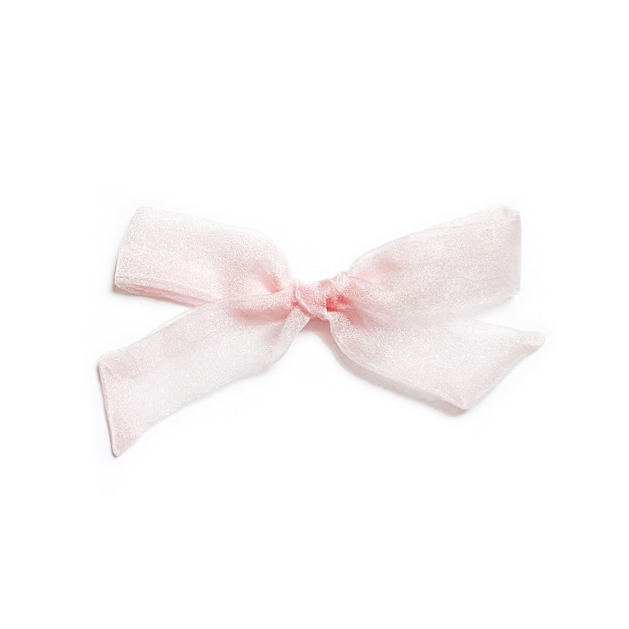 Powder Pink Chiffon - Oversized Knot