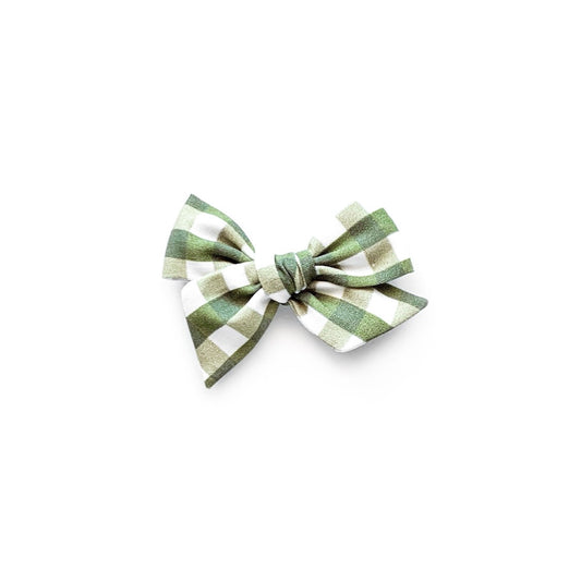 Moss Plaid - Mini Twirl