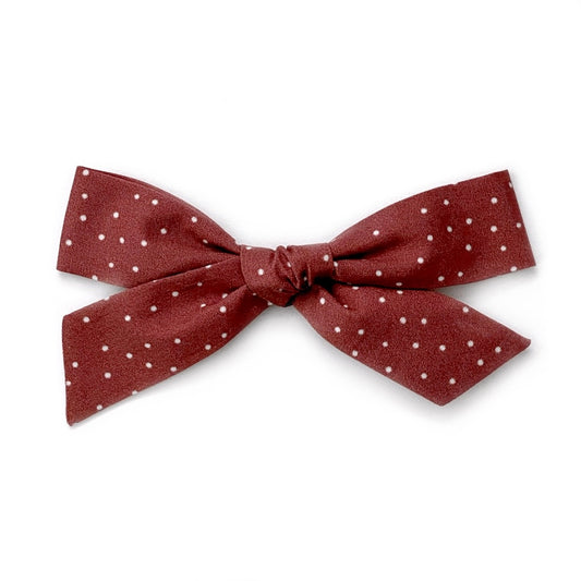 Chestnut Dot - Oversized Knot