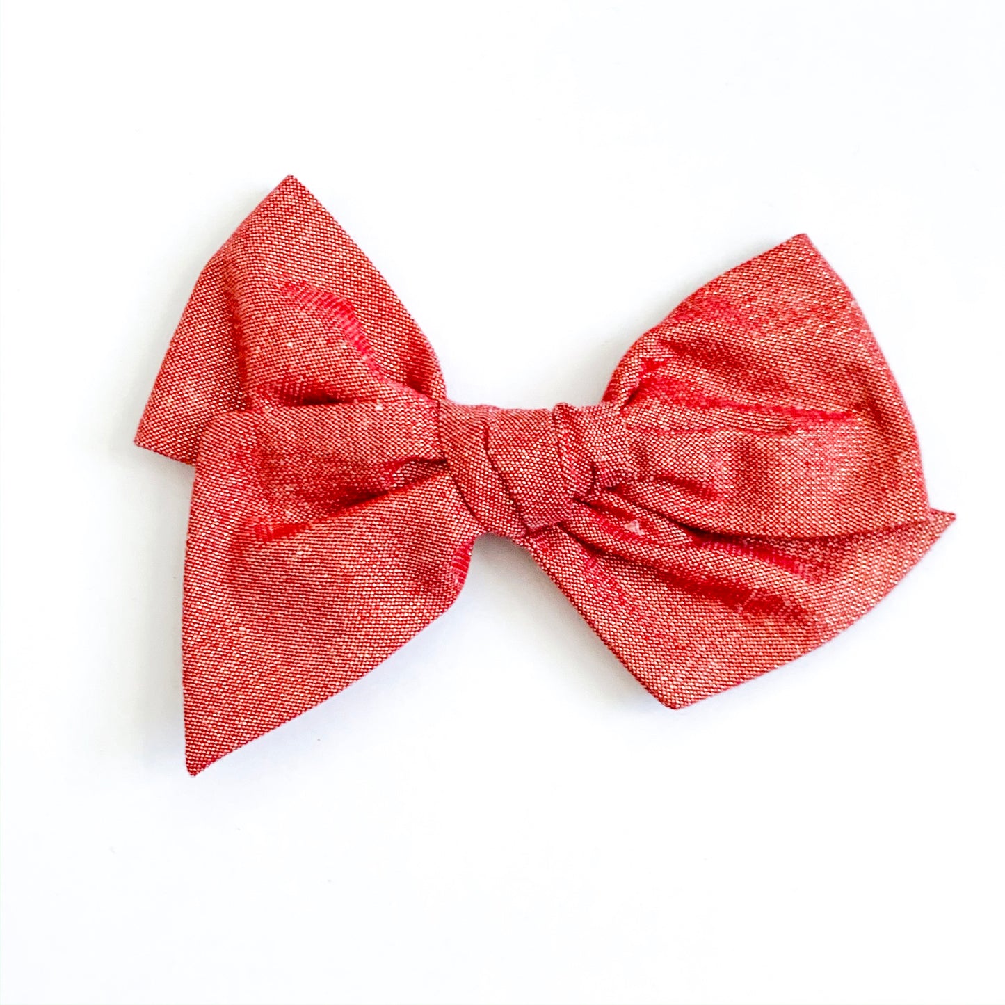 Red Shimmer - Oversized Twirl