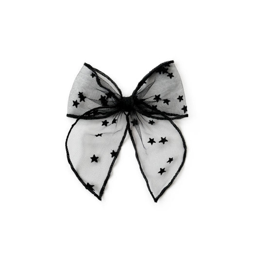 Black Tulle Stars - Medium Fairytale