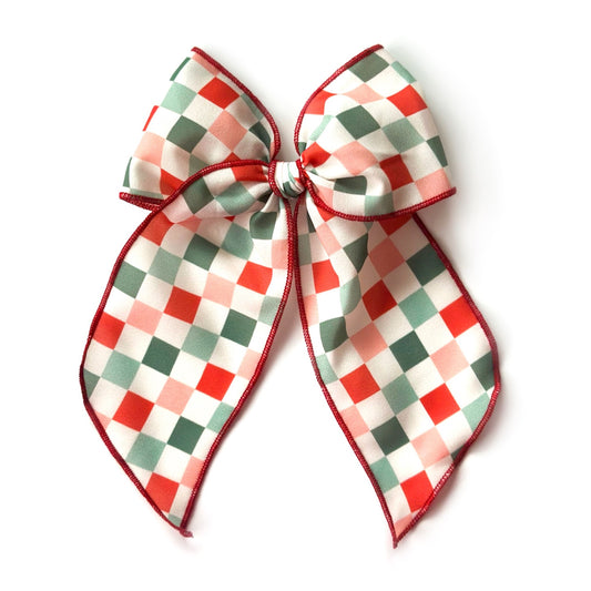 Christmas Checker - Oversized Fairytale