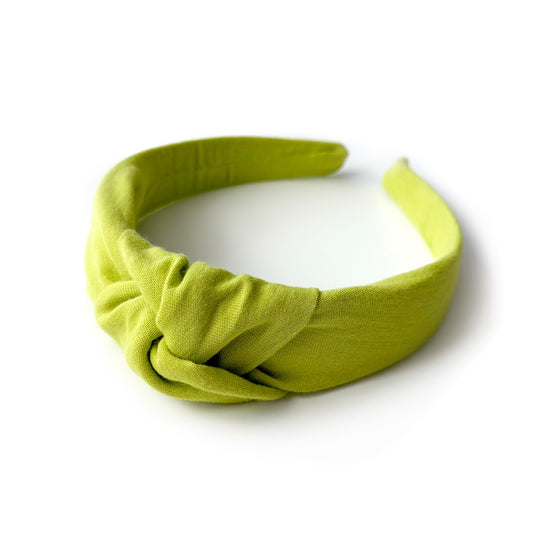 Slime Green - Knot Headband