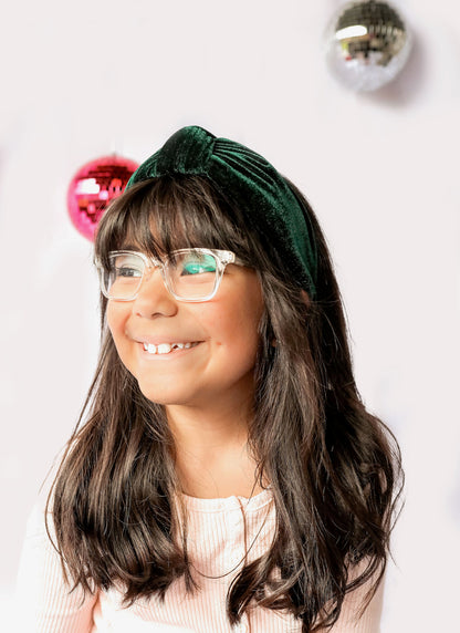 Forest Velvet - Knot Headband