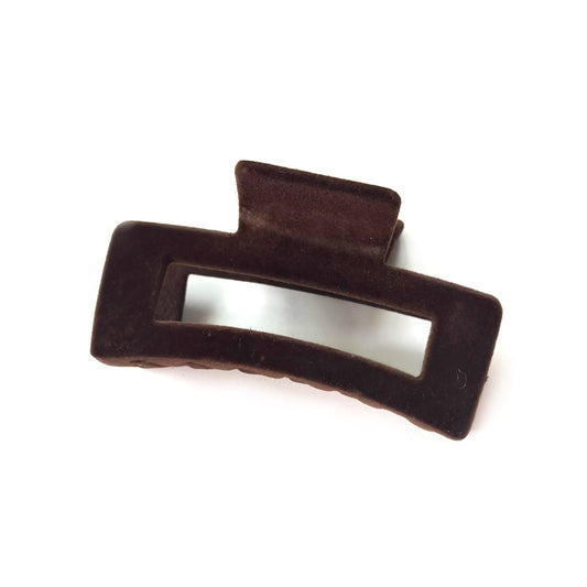 Chocolate Suede - Claw Clip