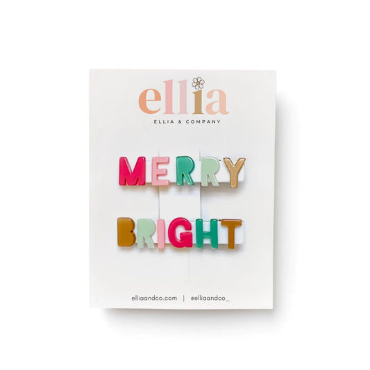 Merry & Bright - Bar Clip Set
