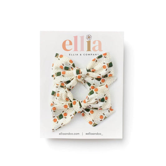 Pumpkin Spice Latte Starbucks - Mini Twirl Piggie Clips