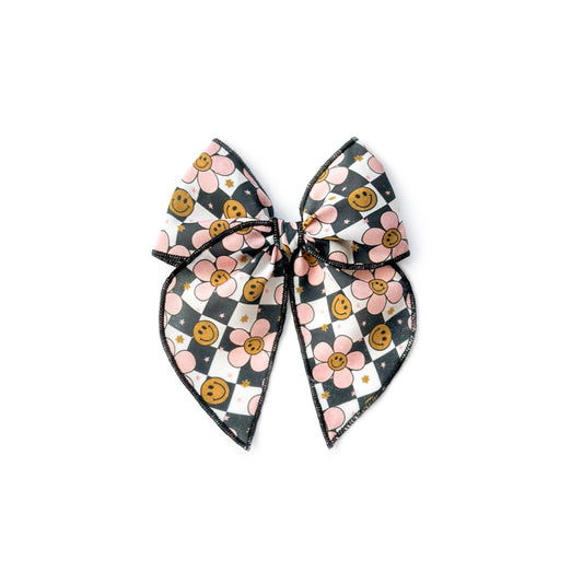 Flower Power Checkered - Medium Fairytale