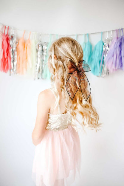 Smoke Rainbow Tinsel - Oversized Fairytale