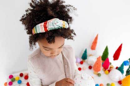 Yuletide Stripe - Knot Headband