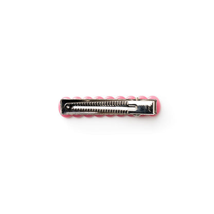 Raspberry - Scalloped Bar Clip